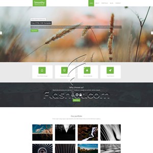 Smoothy - Free HTML5 & CSS Template