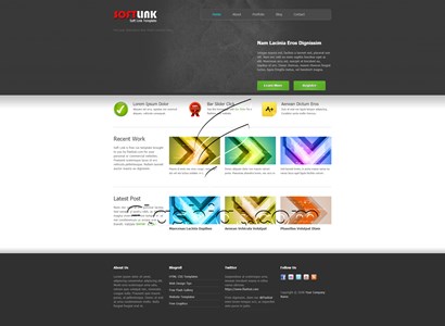 Soft Link - Free XHTML & CSS Template