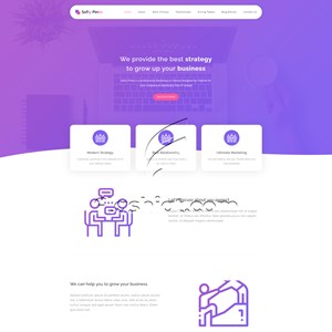 Softy Pinko - Free HTML5 & CSS Template