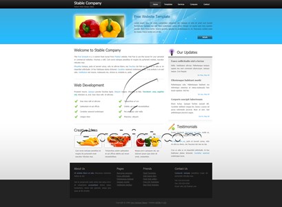 Stable - Free XHTML & CSS Template