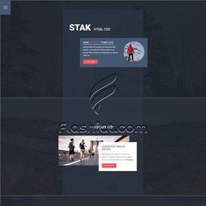 Stacked - Free HTML5 & CSS Template - Flashiat