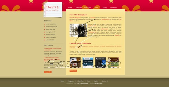 Star - Free XHTML & CSS Template