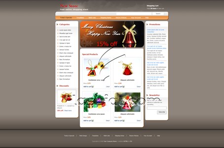 Store - Free XHTML & CSS Template