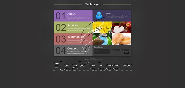 Tech Layer - Free XHTML & CSS Template