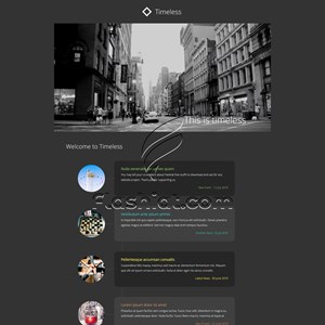 Timeless - Free HTML5 & CSS Template
