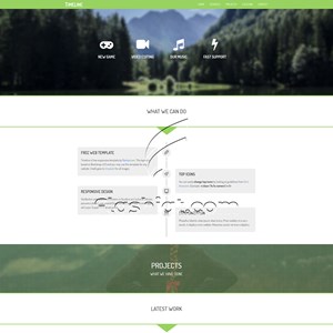 Timeline - Free HTML5 & CSS Template