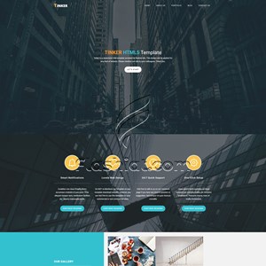 Tinker - Free HTML5 & CSS Template