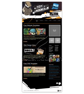 Toy Addict - Free XHTML & CSS Template