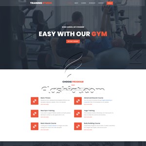 Training Studio - Free HTML5 & CSS Template