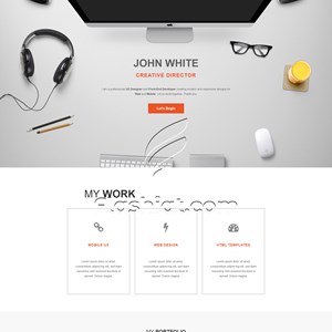 Ultra Profile - Free HTML5 & CSS Template