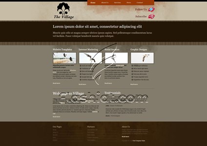 Village - Free XHTML & CSS Template