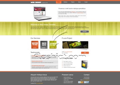 Web Design - Free XHTML & CSS Template