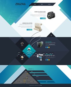 Zigzag - Free HTML5 & CSS Template